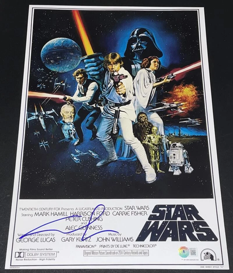 STAR WARS Original Album Music Soundtrack Poster - Original Vintage Movie  Posters