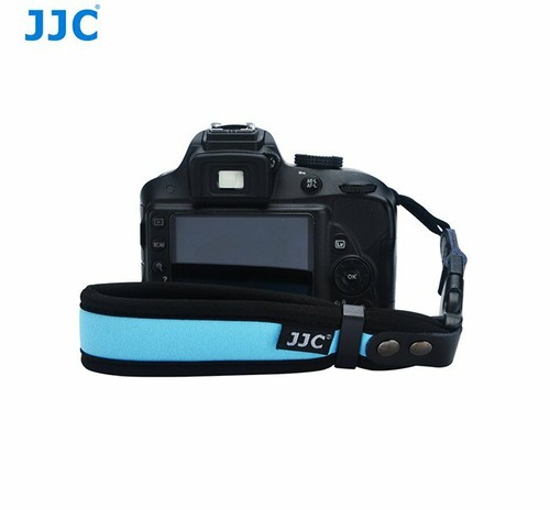JJC ST-1DSB Sky Blue Neoprene Camera Hand Wrist Strap with Quick-release clip - Picture 7 of 7