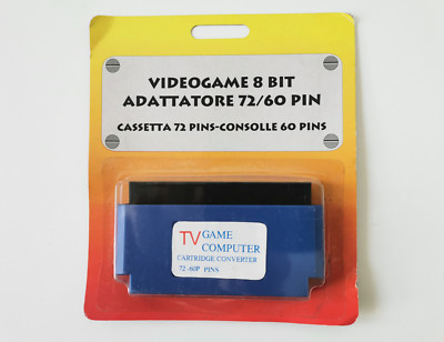 Famicom to NES 8bit Adapter Converter 72 to 60 Pin Brand NEW SEALED