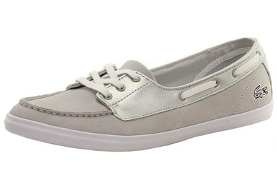 Lacoste Women's Ziane Deck 116 1 Silver 