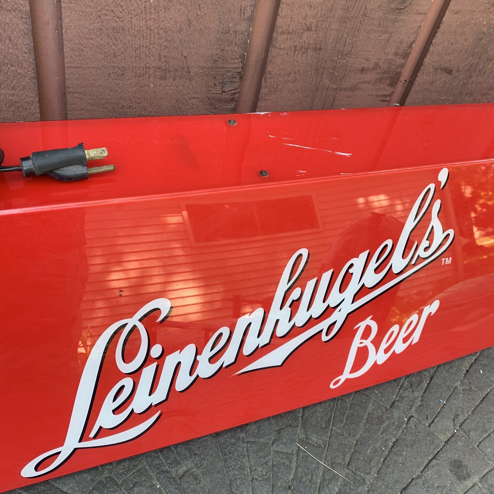 Leinenkugel’s Beer Dual Indian Maiden Logo Pool Table Light Billiard