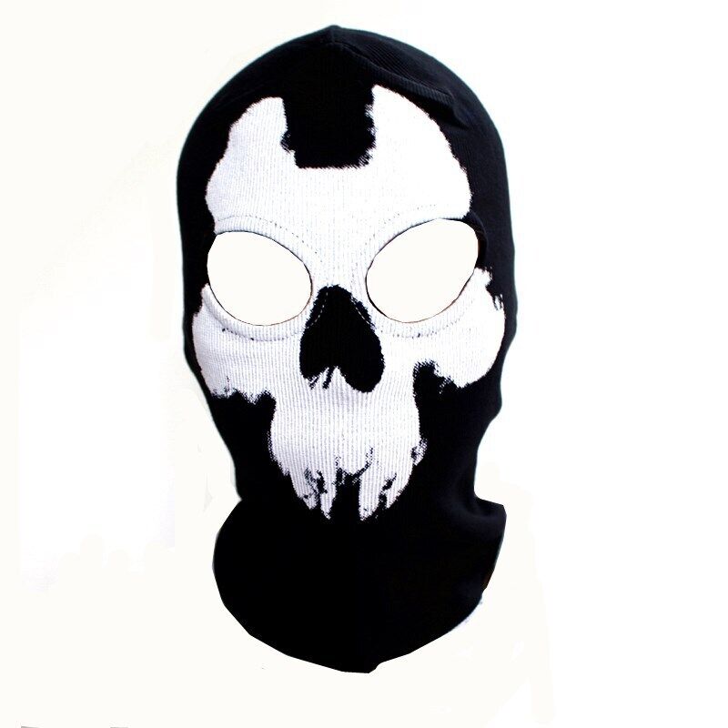 Call of Duty 10 Ghost COD Skull Full Face Mask Ski Skateboard Bike Hood