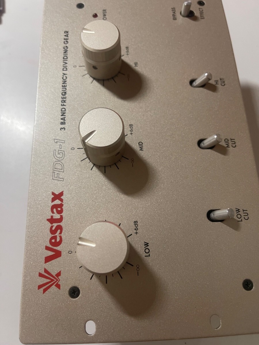 Vestax FDG-1 3バンドアイソレーター Vestax FDG-1 3バンドアイソレーター
