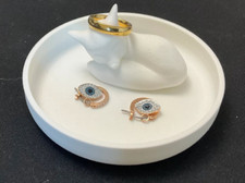 Sleeping Fox Ring Holder  Cute Fox Ring Dish  Animal Jewelry Holder  Animals