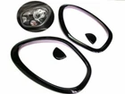 Glossy Black Head Light Trim Overylay Cover for 10~16 MINI COUNTRYMAN R60