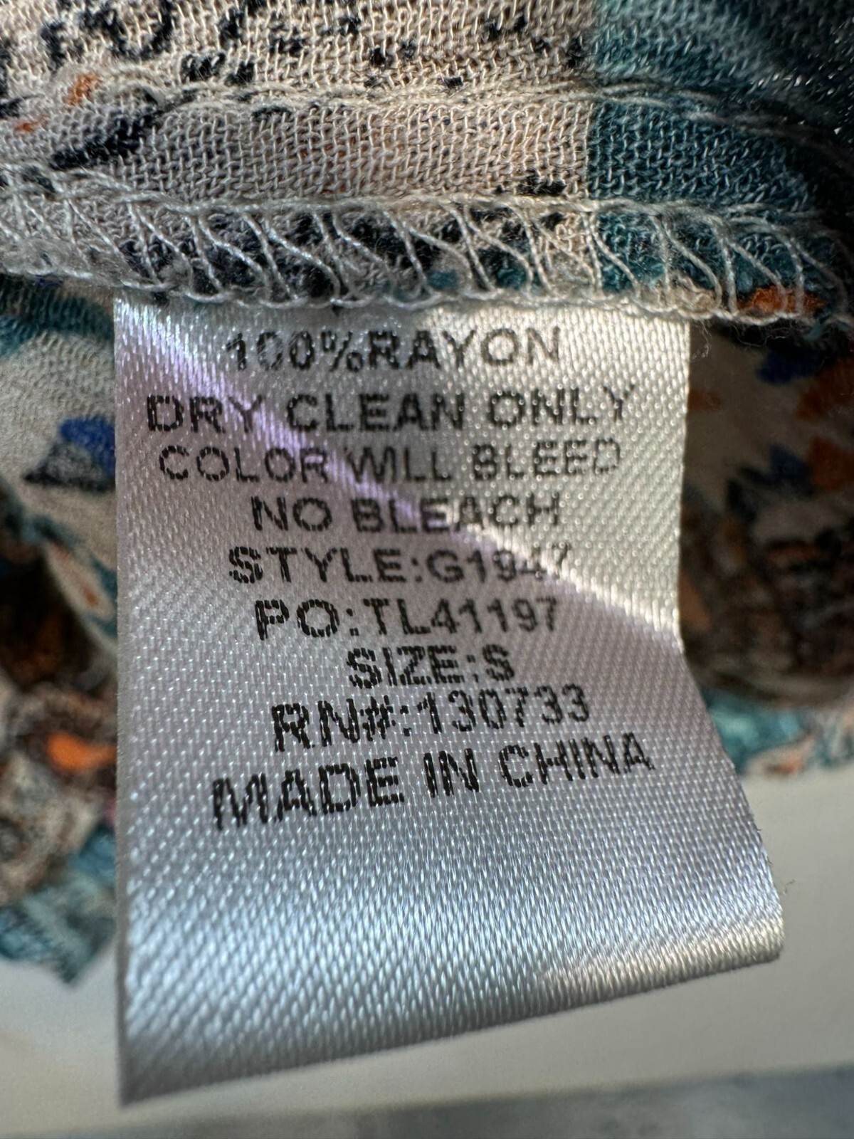 Umgee Womens Patchwork Pattern Long Sleeve Shirt … - image 3