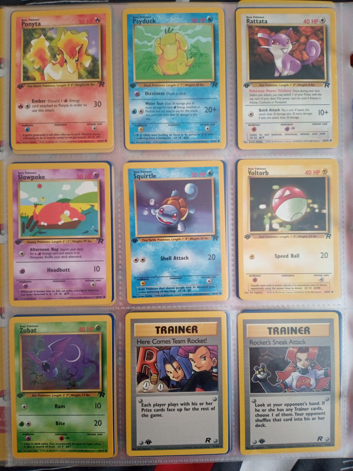 Pokemon 1st Edition Team Rocket Complete Set 83/82, Never Played eBay
