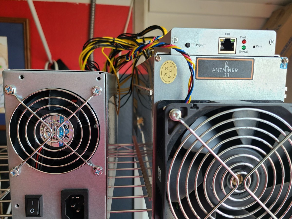 HOT Asic Cryptocurrency Asic Bitmain Antminer D3 ASIC Antminer