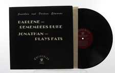 Jon & Darlene Edwards Remembers Duke Jonathan Plays Fats Vinyl Record LP 1982 NM