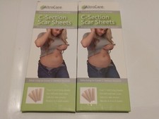 Postpartum Silicone Scar Sheets for C-Section Medical Grade Extra Long 7in, 8 Pk