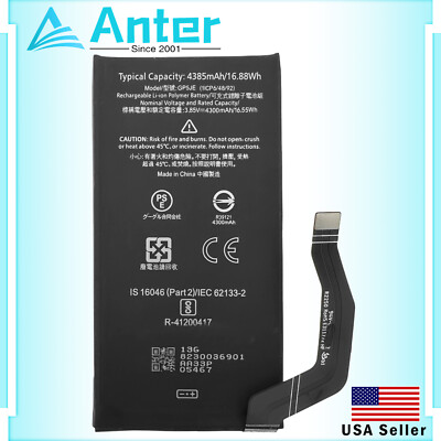 Replacement Li-ion Battery For Google Pixel 7a GP5JE 1ICP6/48/92 4300mAh 3.85V