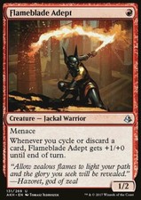 Magic the Gathering MTG Flameblade Adept (131) Amonkhet   LP