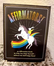 Affirmators! Oracle Cards Deck! Self-Help~Affirmation~Tarot 50 Cards