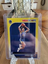 💥Jordan Poole 2019-20 NBA Hoops Yellow #223 Golden State Warriors Panini💥