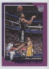 2018-19 Panini NBA Hoops Purple Skal Labissiere #57 c4h