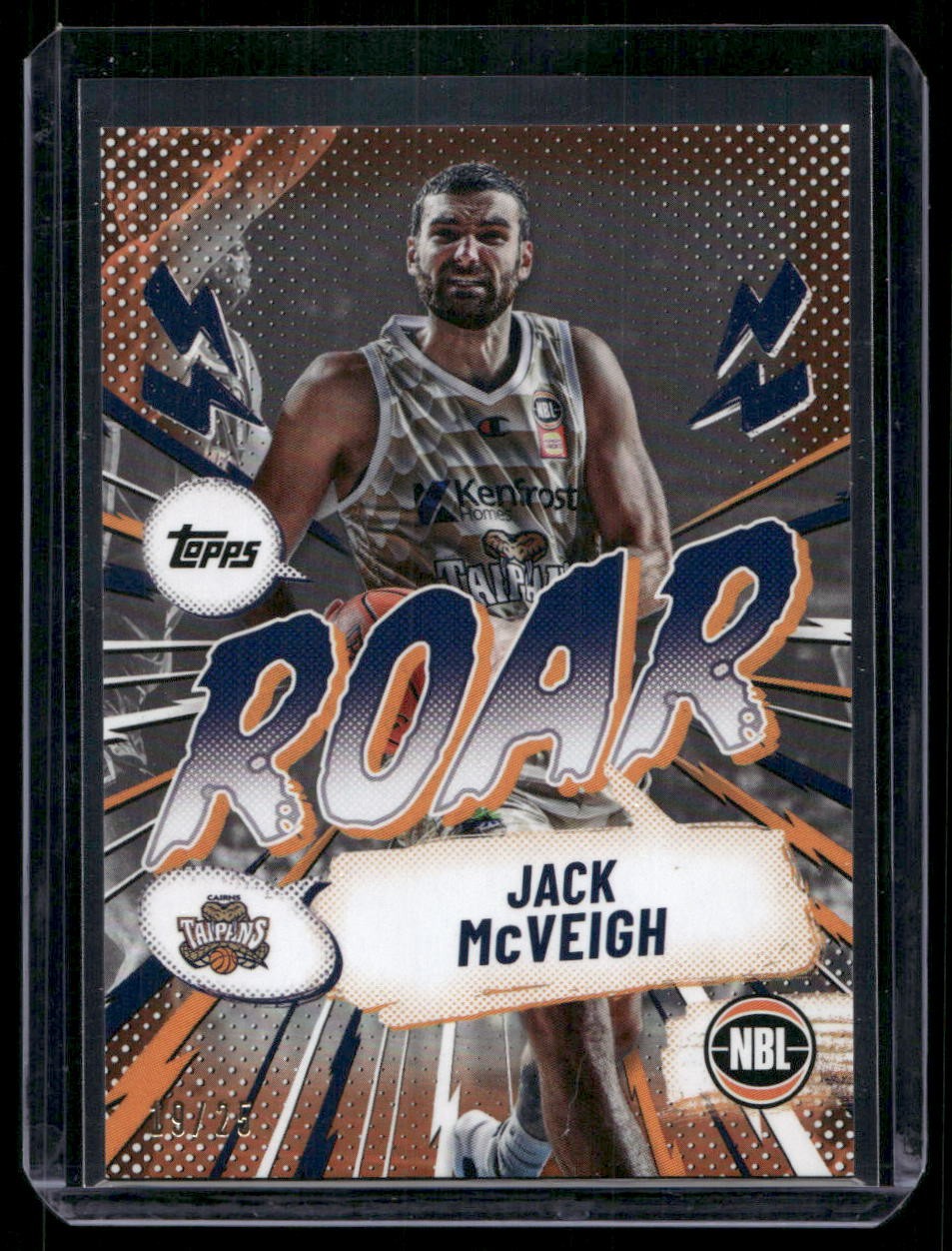 2025-26 Topps NBL JACK MCVEIGH #R-12 Orange /25