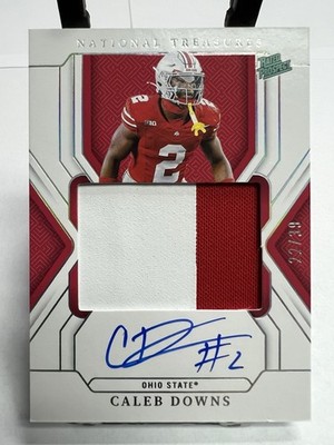 2025 National Treasures CALEB DOWNS RPA Auto /39 OHIO STATE BUCKEYES