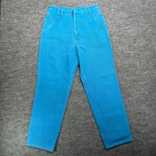 Wrangler Frontier Series Jeans Womens 15/16 Blue Denim Classic USA Made - 30X29