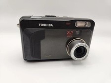 Toshiba PDR-3300 Black 3.2 Mega Pixel Digital Compact Camera No SD Card