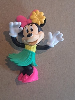 Disney Minnie Mouse Hawaiian Hula Figure Collectible Toy