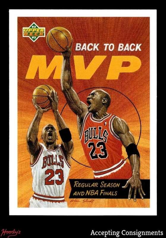 1992-93 Upper Deck #67 Michael Jordan MVP BULLS