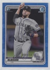 2020 Bowman Draft Chrome Blue Refractor 86/150 Chris McMahon #BD-43 0q4s