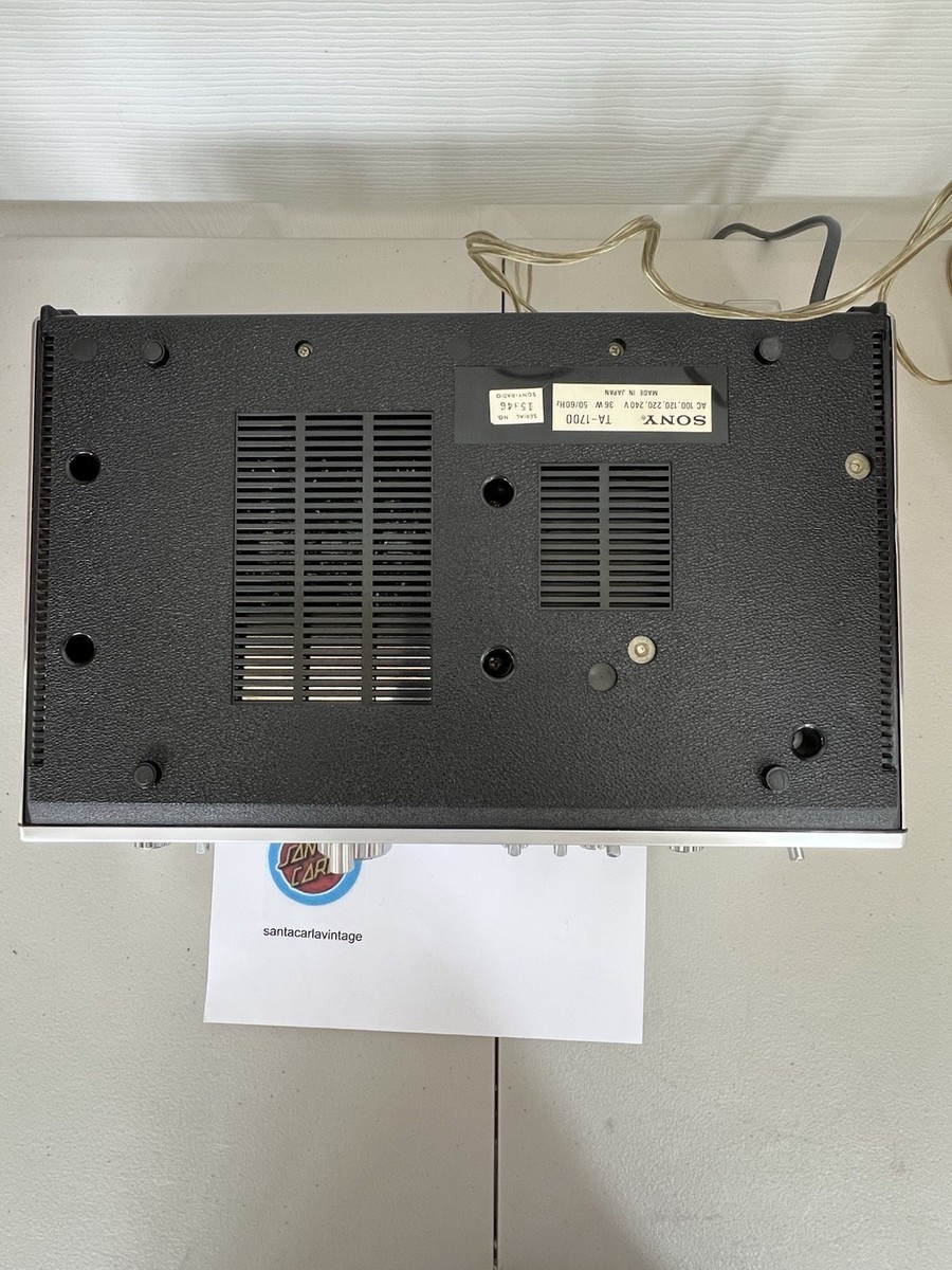 VINTAGE- SUPER RARE SONY TA-1700 INTEGRATED AMPLIFIER -WORKS GREAT