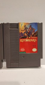 Nintendo NES Game Lot of 3 Double Dribble, Alpha Mission, Legacy Of The Wizard