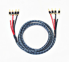 Sinusline X16 Lautsprecherkabel - 2 x 3 Meter - bi-amping - Gold Edition