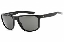 NIKE ESSENTIAL ENDEAVOR MI EV1122 001 Sunglasses Black Gray Frame Gray Lense57mm