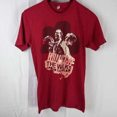 #ad #ad HANSON Shirt 2008 The Walk Around The World Concert Tour Size Small Red $14.96
