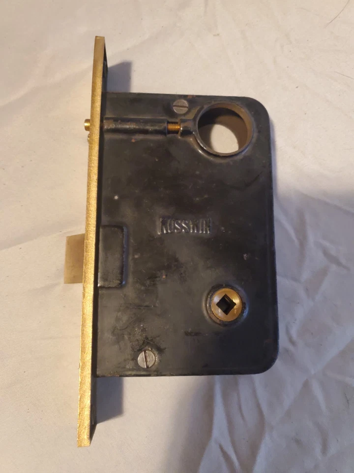 Diseño Russwin Lenox con cerradura de mortaja #1238 ¡Excelente estado! Foto 4 de 4