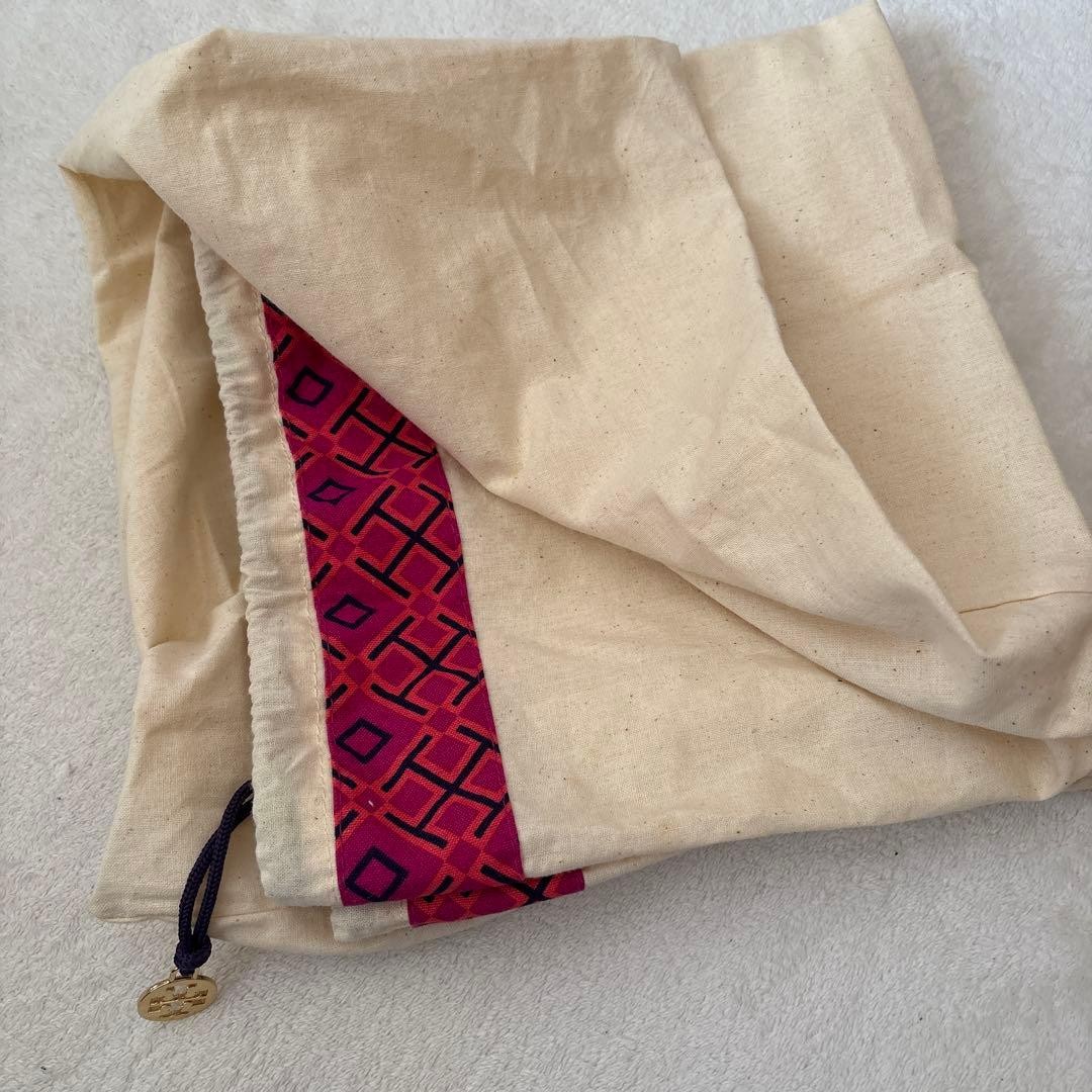 Tory Burch Fleming Backpack Leather Quilting Embo… - image 15