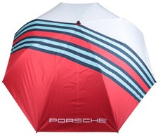 Porsche Martini Racing Parasol Umbrella 2 in 1 Travel size with case