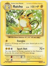 Raichu 36/108 Holo Rare Evolutions Pokemon Near Mint on eBay