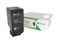 Lexmark 75B0020 Cs/Cx 727, CS728 Toner Cyan FüR Ca. 10.000 Seiten