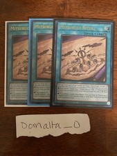 3x Yugioh Mitsurugi Ritual SUDA-EN095 Ultra Rare 1st Edition Near Mint Playset