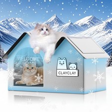 Pet Cooling House with Air Conditioning 10 Ice Packs  Summer Shelter for Indoo...