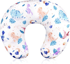 Nursing Pillow Cover Stretchy Removable Case for Breastfeeding Pillows, Ultra So
