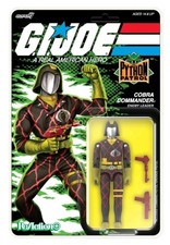 Super7 ReAction  GI Joe Cobra Commander Python Patrol O-Ring Action Figure New