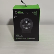 Razer Kiyo X Full HD Streaming Webcam 1080p 30FPS or 720p 60FPS Auto Focus