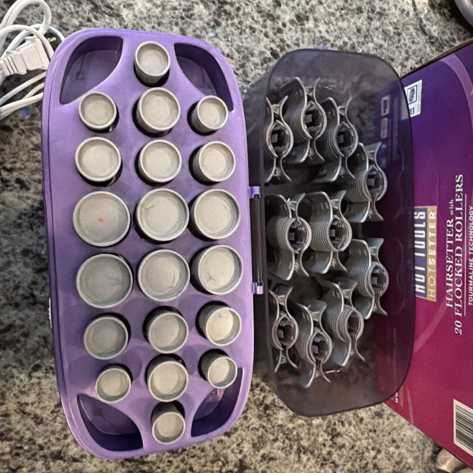 Hot Tools завивки ролики заколка с 20 подогрев роликов с зажимами HTS1403 фото - Изображение 2 из 4