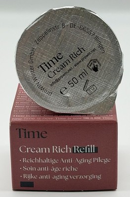 proWIN Time Cream Rich refill 50ml reichhaltige Anti-Aging-Pflege zum nachfüllen