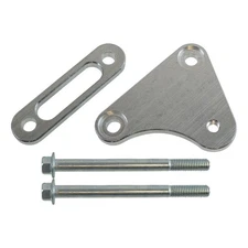 ICT Billet 551353; Idler Pulley Relocation Bracket for Chevy Truck LS