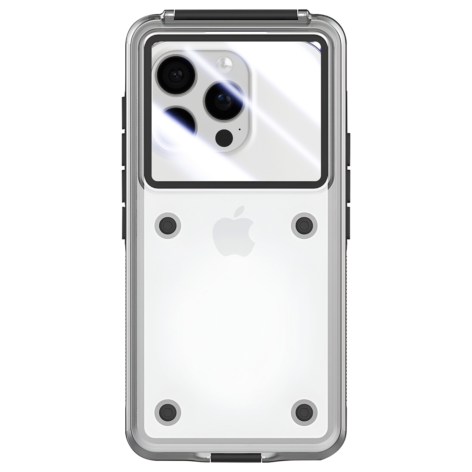 Coque étanche iPhone 17 évite la noyade du téléphone IP68 30m cordon
