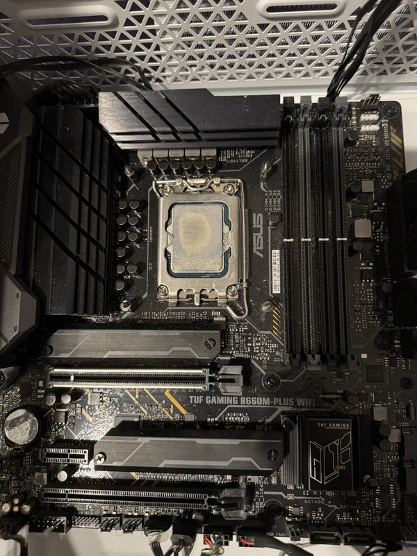 ASUS TUF Gaming B660M-Plus WiFi LGA 1700 MicroATX Intel Motherboard DDR5