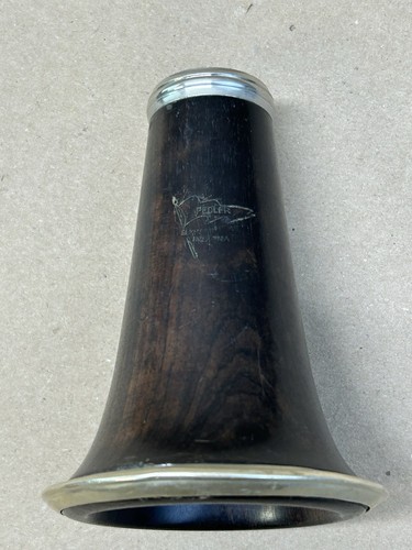Vintage Pedler  Elkhart Ind. Wood Bb Clarinet Bell