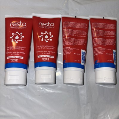 Resta creme cream moisturizer 2.8 oz. NEW never opened lot of 4