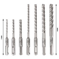 Fritzfurt 3161-2107 Hartmetall Hammerbohrer-Set 7Teilig 5 Mm, 6 Mm, 8 Mm, 10 Mm,