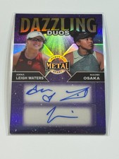 2025 Leaf Metal Women Of Sport Dual Auto Anna Leigh Waters Naomi Osaka 2/4